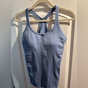 💙 Lululemon Ebb to Street Tank in Blue Size 8 NWOT